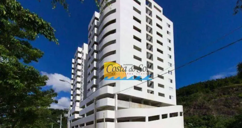 Apartamento com 2 dormitórios à venda, 59 m² por R$ 375.000 - Vila Voturuá - São Vicente/SP