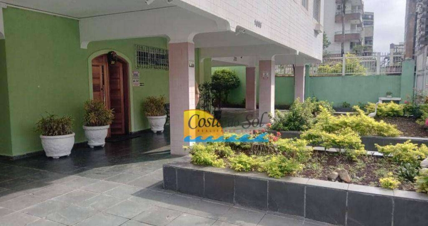 Apartamento com 1 dormitório à venda, 43 m² por R$ 215.000,00 - Caiçara - Praia Grande/SP