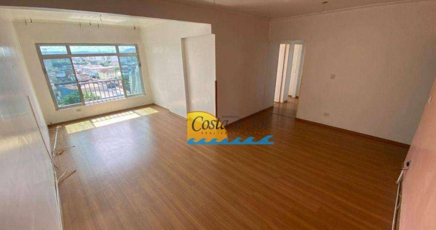 Apartamento com 3 dormitórios à venda, 107 m² por R$ 535.000,00 - Gonzaga - Santos/SP