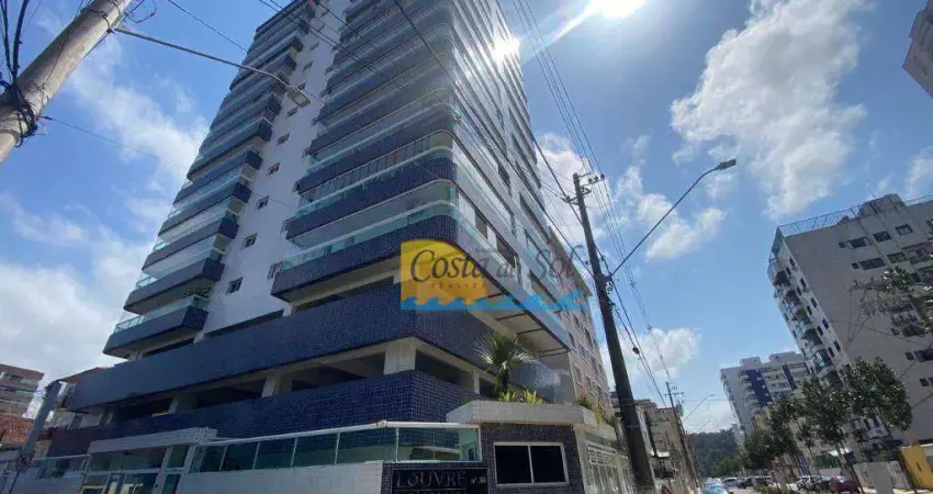 Apartamento com 2 dormitórios à venda, 86 m² por r$ 600.000,00 - boqueirão - praia grande/sp