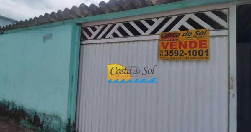 Casa com 2 dormitórios à venda, 242 m² por r$ 300.000,00 - mirim - praia grande/sp