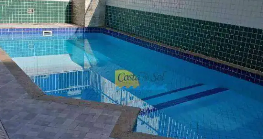 Apartamento com 2 dormitórios para alugar, 84 m² - Vila Guilhermina - Praia Grande/SP
