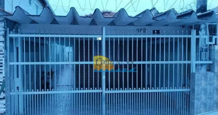 Casa com 2 dormitórios à venda por r$ 385.000,00 - vila assunção - praia grande/sp