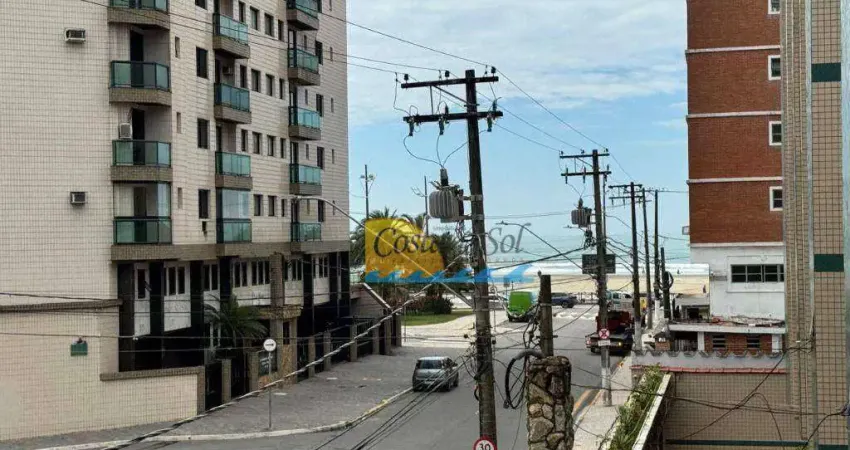 Kitnet com 1 dormitório à venda, 30 m² por r$ 210.000,00 - vila guilhermina - praia grande/sp