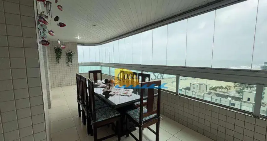 Apartamento com 4 dormitórios à venda, 131 m² por r$ 1.500.000,00 - vila guilhermina - praia grande/sp