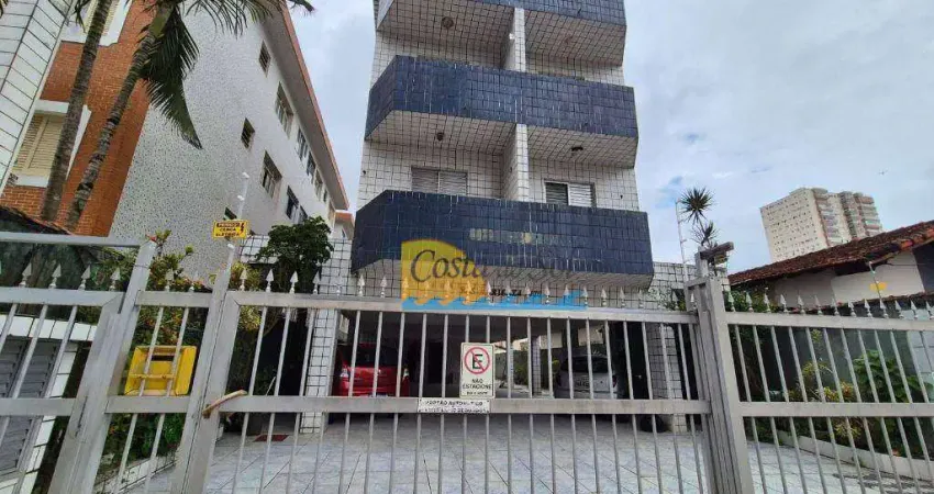 Apartamento com 1 dormitório para alugar, 1 m² por r$ 1.700,00 - vila guilhermina - praia grande/sp