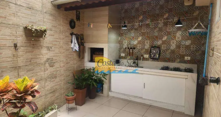 Casa com 3 dormitórios à venda, 99 m² por R$ 795.000,00 - Vila Guilhermina - Praia Grande/SP