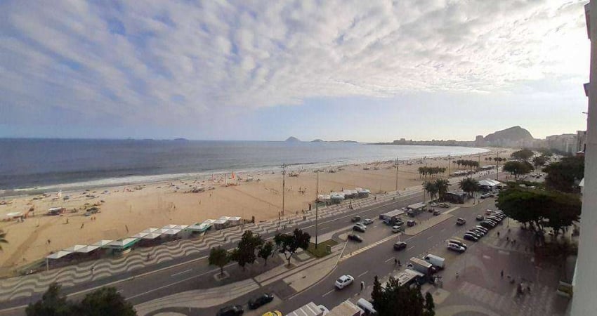Apartamento com 2 dormitórios para alugar, 75 m² por R$ 8.127,06/mês - Leme - Rio de Janeiro/RJ