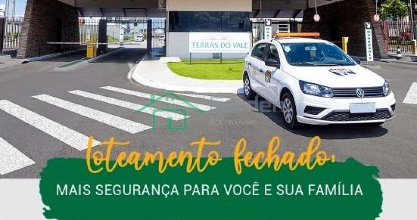 Terreno em condomínio fechado à venda no Bairro do Grama, Caçapava 