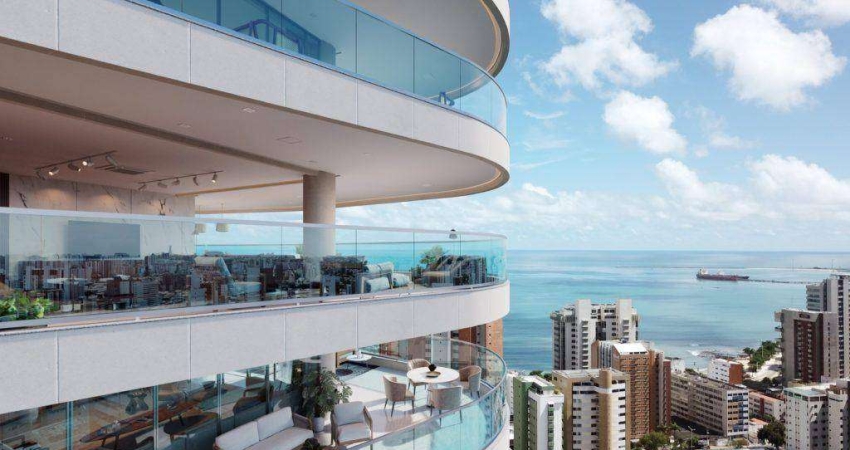 Manabu, Apartamento, 355m², 4 quartos, Meireles, Fortaleza /CE.