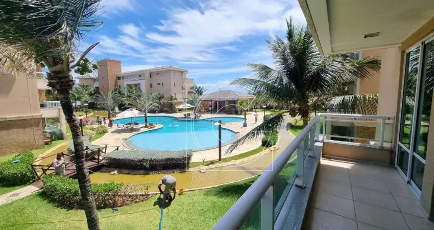 Breezes do Cumbuco, Apartamento Pé na Areia,  104m² - Praia do Cumbuco, Caucaia/CE