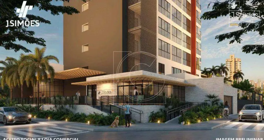J. Studios Barão, 25m², 27m² e 35m², Meireles, Fortaleza/CE