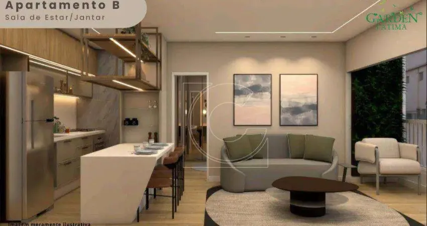 Garden Fátima, Apartamento 59,65m² a 77m², Fátima, Fortaleza/CE
