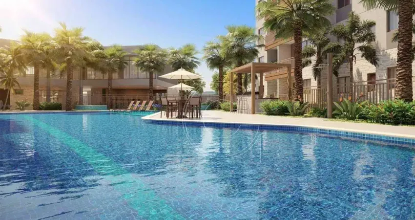 Oceanic residence clube, apartamento, 42,50m², 2 quartos, 1 suíte, 1 vaga, porto das dunas, aquiraz/ce!