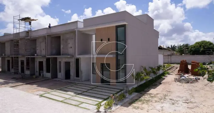 Oliv condominium eusébio, casa, 101,55m², 3 suítes, coité, eusébio/ce.