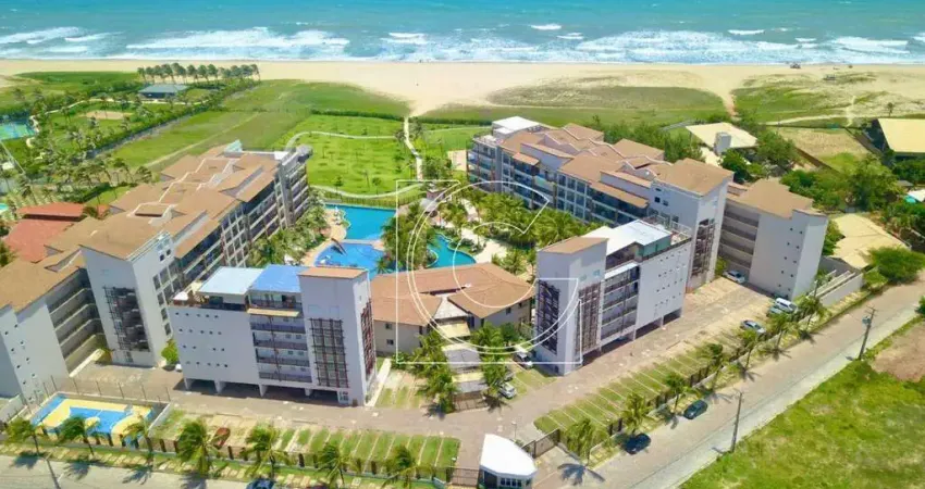 Beach living, apartamento, 71m², 2 quartos, porto das dunas, aquiraz/ce