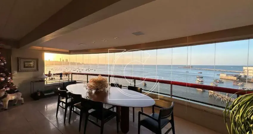 Apartamento beira mar mucuripe- 340m2 - mobiliado - fortaleza