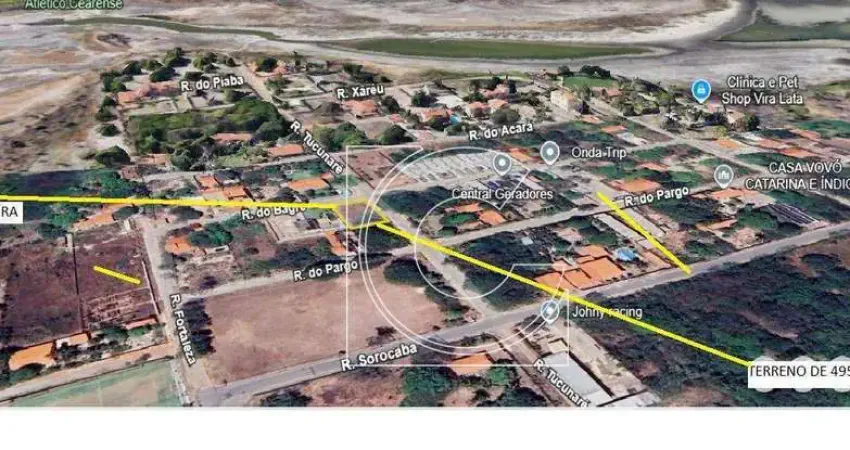 Terreno à venda na Rua Do Bagre, Precabura, Eusébio