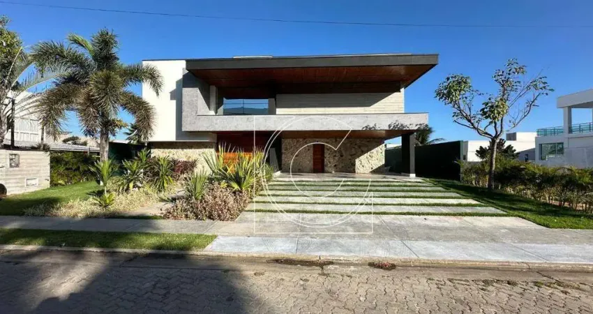 Alphaville fortaleza, casa, alto padrão, 526,00, 5 suítes, cararu, eusébio/ce