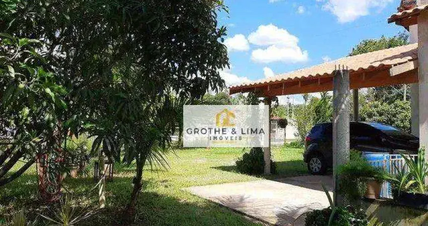 Chácara com 3 dormitórios à venda, 2000 m² por r$ 638.000,00 - vila velha - caçapava/sp