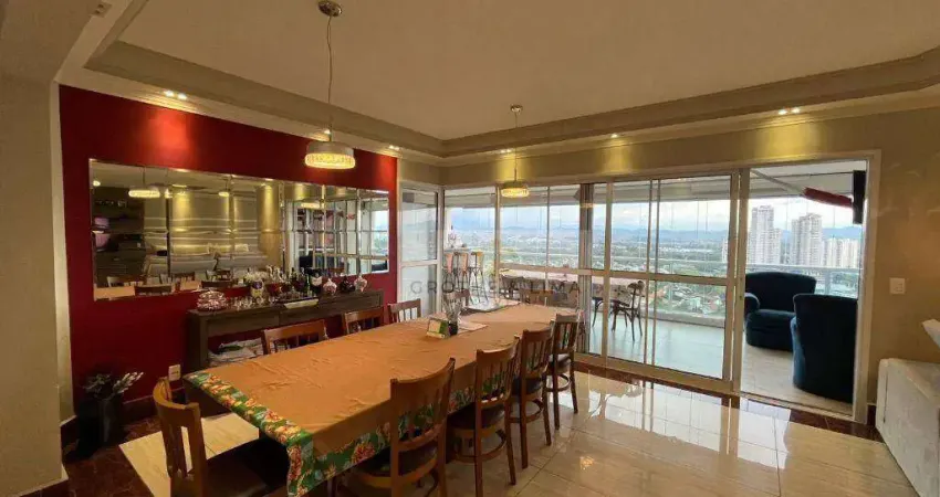 Apartamento com 4 dormitórios à venda, 247 m² por r$ 2.890.000,00 - jardim das colinas - são josé dos campos/sp