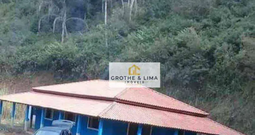 Chácara com 3 dormitórios à venda, 7000 m² por r$ 530.000,00 - são benedito - monteiro lobato/sp