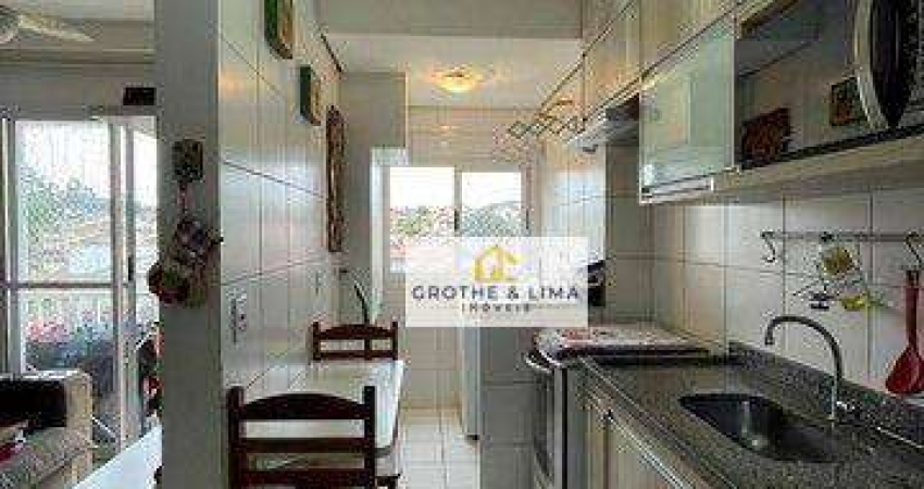 Apartamento com 2 dormitórios à venda, 50 m²- Parque Residencial Flamboyant - São José dos Campos/SP