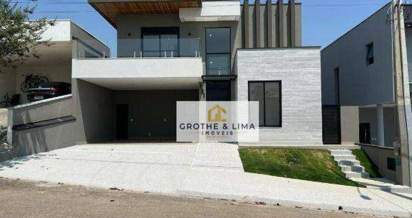 Casa Sobrado - Caçapava - Condomínio Terras do Vale - 3 Suítes - 214m² .