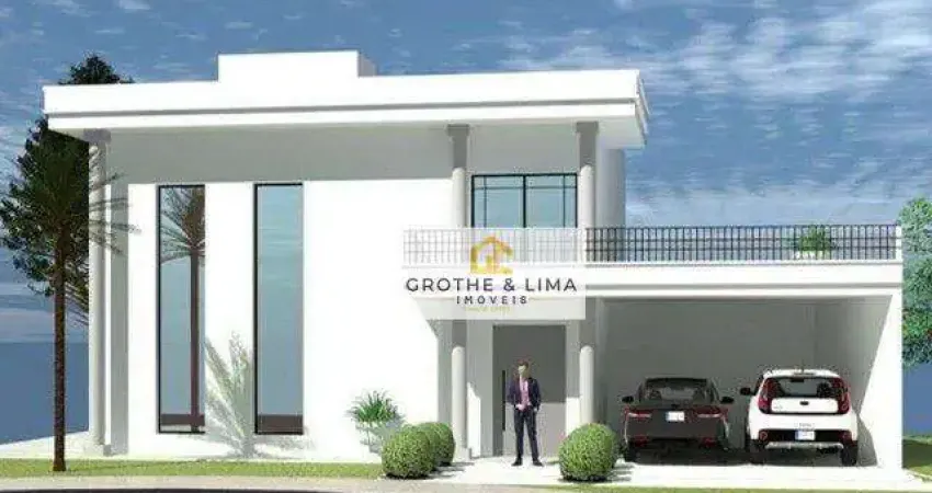 Sobrado com 3 dormitórios, 1 suíte máster à venda, 230 m² - Condomínio Terras do Vale - Caçapava/SP