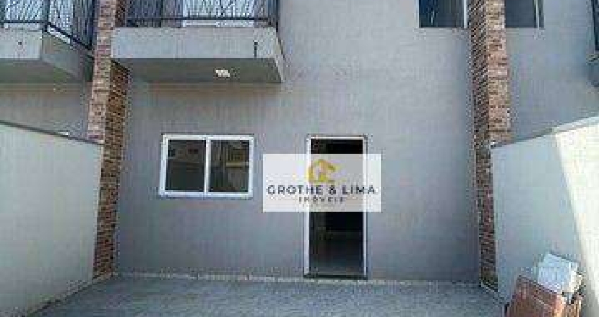 Sobrado com 2 dormitórios à venda, 74 m² por R$ 317.000 - Village das Flores - Caçapava/SP