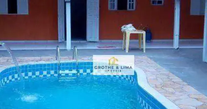 Casa com 2 dorms à venda, 100 m² construído, 300 m² terreno por R$ 550.000 - Praia do Sapê - Ubatuba/SP