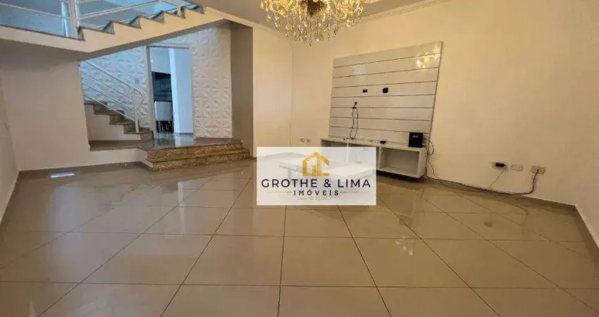 Sobrado com 4 dormitórios, 330 m² - venda por r$ 1.049.400,00 ou aluguel por r$ 6.100,00/mês - residencial de ville - são josé dos campos/sp