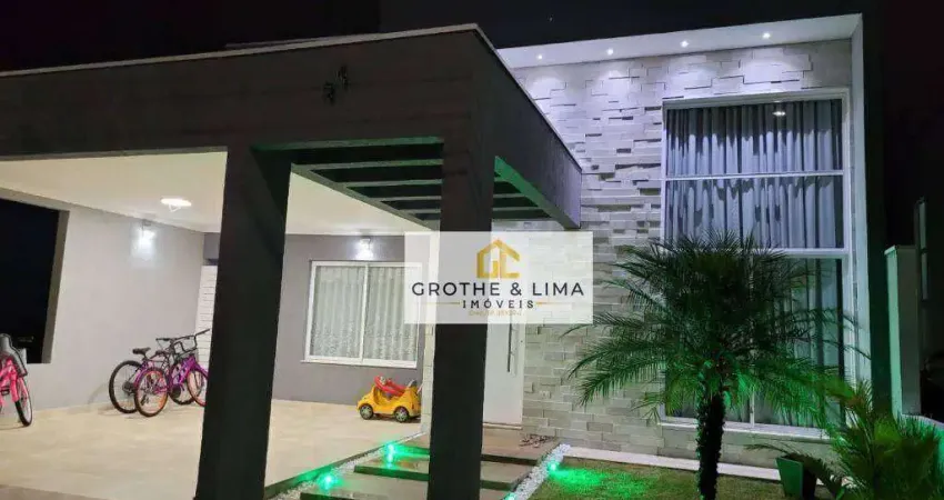 Casa alto padrão MOBILIADA - condomínio fechado - piscina privativa e área gourmet