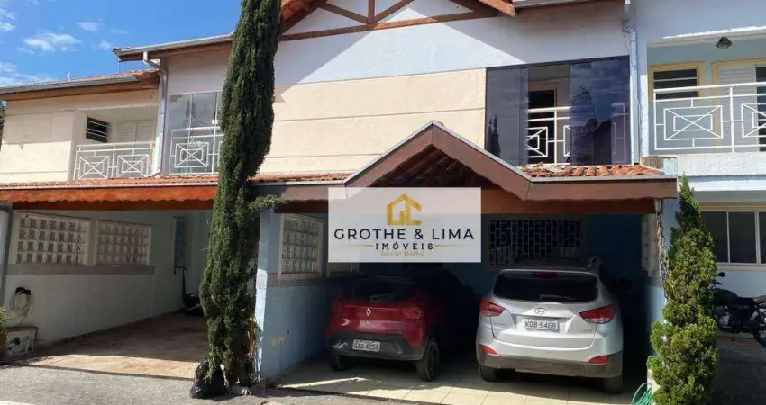 ****SOBRADO EM CONDOMÍNIO FECHADO COM 3 DORMITÓRIOS, 95m² POR R$ 480.000,00/MÊS - JARDIM ITAPOÃ - SÃO JOSÉ DOS CAMPOS/SP****