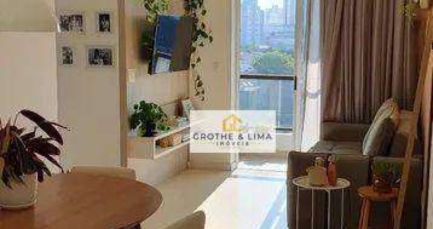 Apartamento com 2 dormitórios à venda, 52 m² por R$ 450.000,00 - Jardim Oswaldo Cruz - São José dos Campos/SP