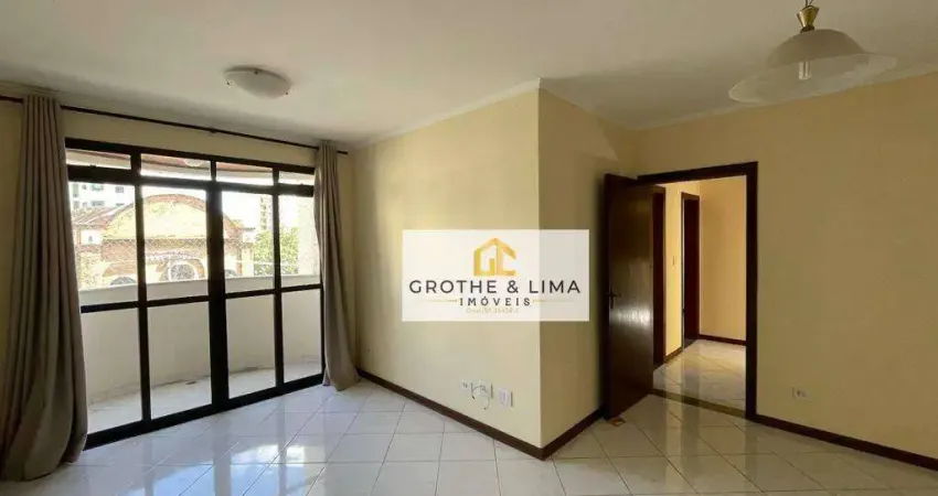 Apartamento com 3 dormitórios, 90 m² - venda por r$ 360.000,00 ou aluguel por r$ 2.500,00/mês - jardim das nações - taubaté/sp