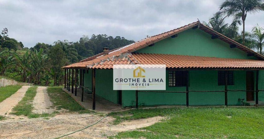 Chácara com 3 dormitórios à venda, 2200 m² por r$ 750.000,00 - jardim pereira do amparo - jacareí/sp