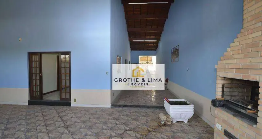 Casa com 2 dormitórios à venda, 220 m² - chácaras silvestre - taubaté/sp