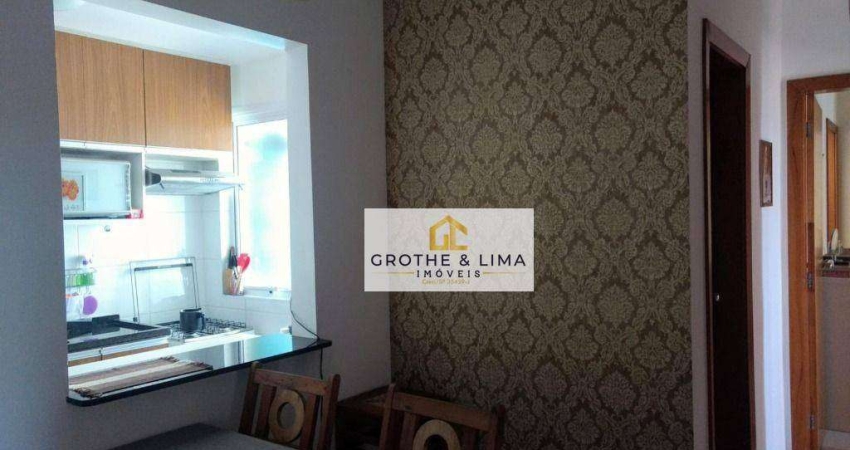 Apartamento com 2 dormitórios à venda, 58 m² por R$ 259.000,00 - Granja Daniel - Taubaté/SP