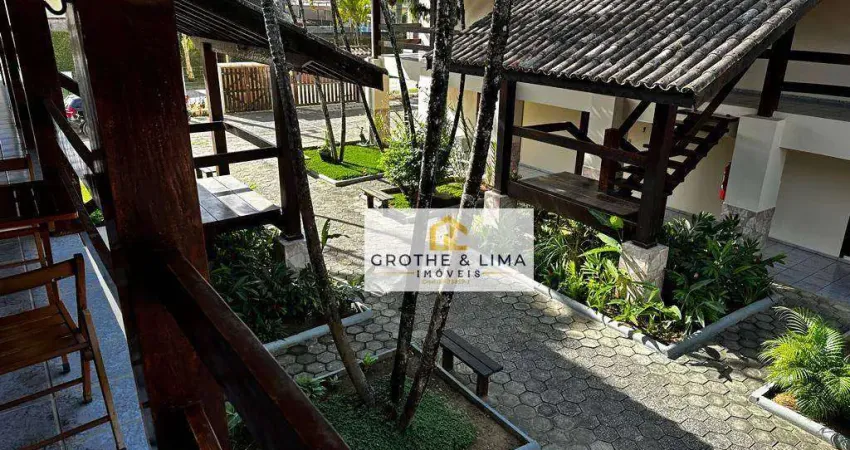 Apartamento na praia! Com 2 dormitórios, sendo 1 suíte, à venda, 63 m² por R$ 477.000 - Itaguá - Ubatuba/SP