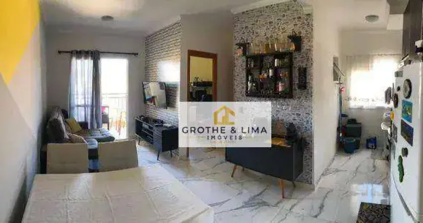 Apartamento com 2 dormitórios, 1 suíte à venda, 54 m² - Jardim São Judas Tadeu - São José dos Campos/SP