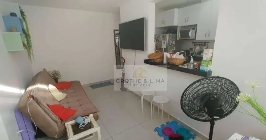 Apartamento com 2 dormitórios, 47 m² - venda por R$ 300.000,00 ou aluguel por R$ 2.183,00/mês - Palmeiras de São José - São José dos Campos/SP