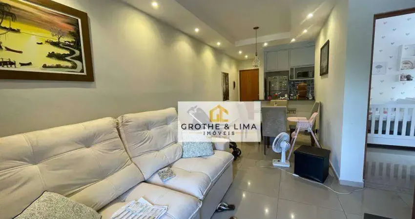 Apartamento com 2 dormitórios à venda, 60 m² por R$ 185.000,00 - Vila Nossa Senhora das Graças - Taubaté/SP