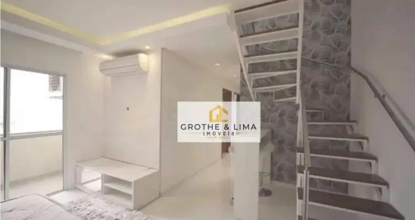 Apartamento Duplex com 3 dormitórios à venda, 154 m² por R$ 750.000,00 - Lavadouro de Areia - Taubaté/SP