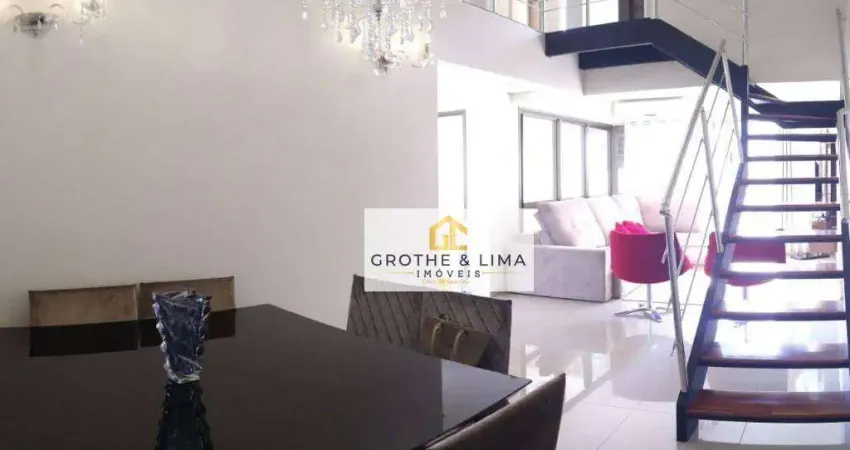 Oportunidade Apartamento Duplex com mobilia! com 3 dormitórios à venda, 107 m² por R$ 685.000 - Centro - Taubaté/SP