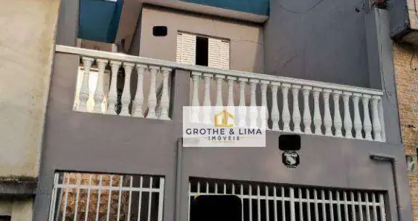 Sobrado com 2 dormitórios à venda, 80 m² por R$ 254.400,00 - Parque Santo Antônio - Jacareí/SP
