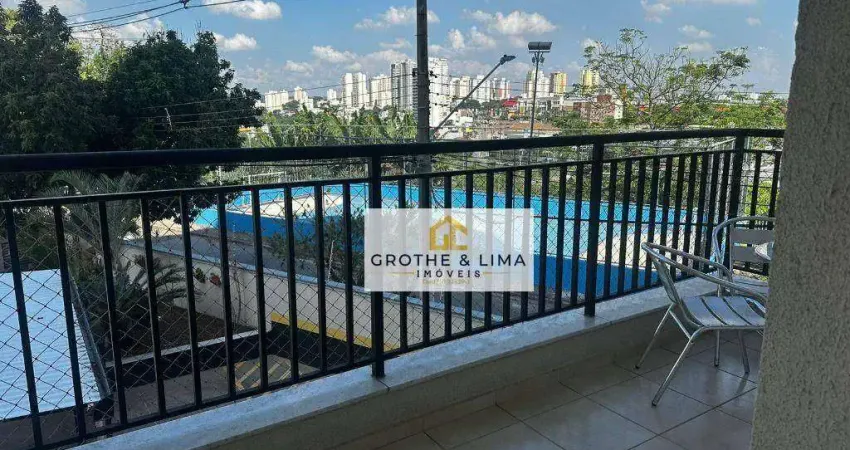 Apartamento com 3 dormitórios à venda, 89 m² por R$ 700.000,00 - Vila Betânia - São José dos Campos/SP
