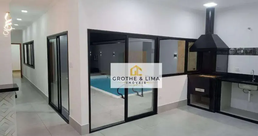 Casa Assobradada com Piscina no Condomínio Tecoara de 187,71 m² com 3 dormitórios à venda por R$ 1.703.000 Residencial Santa Izabel Taubaté SP