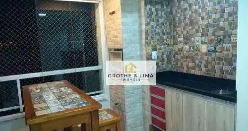 Apartamento com 2 dormitórios à venda, 94 m² - barranco - taubaté/sp