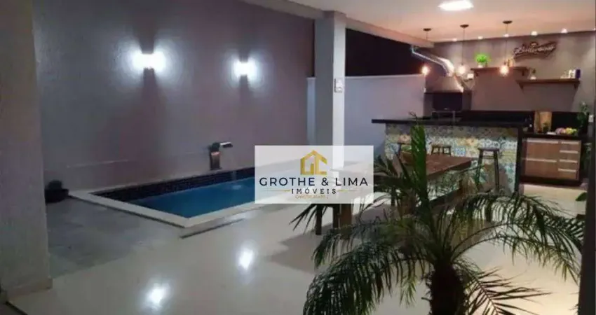 Sobrado com 3 dormitórios à venda, 220 m² por R$ 1.350.000,00 - Condomínio Residencial Tecoara - Taubaté/SP